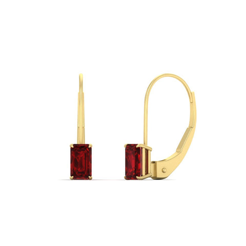 1-carat-emerald-ruby-lever-back-solitaire-earrings-in-yellow-gold-FD-EAR9225EMGRUDR-1.00 CT-NL-YG