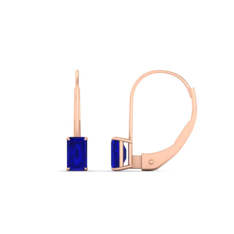 1-carat-emerald-sapphire-lever-back-solitaire-earrings-in-rose-gold-FD-EAR9225EMGSABL-1.00 CT-NL-RG