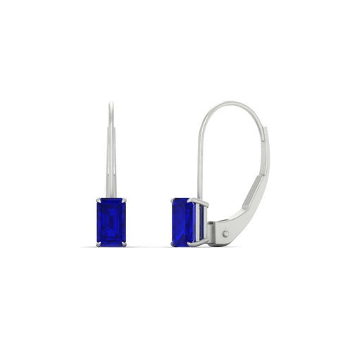 1-carat-emerald-sapphire-lever-back-solitaire-earrings-in-white-gold-FD-EAR9225EMGSABL-1.00 CT-NL-WG