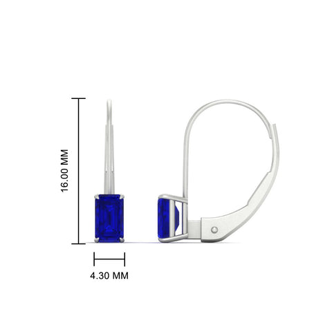 1-carat-emerald-sapphire-lever-back-solitaire-earrings-in-white-gold-FD-EAR9225EMGSABL-1.00 CT-NL-WG