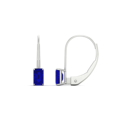 1-carat-emerald-sapphire-lever-back-solitaire-earrings-in-white-gold-FD-EAR9225EMGSABL-1.00 CT-NL-WG