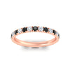 Load image into Gallery viewer, 1-carat-french-pave-eternity-black-diamond-wedding-ring-in-rose-gold-fdwb11697roblackangle5-nl-rg.jpg