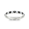 Load image into Gallery viewer, 1-carat-french-pave-eternity-black-diamond-wedding-ring-in-white-gold-fdwb11697roblackangle5-nl-wg.jpg
