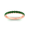 Load image into Gallery viewer, 1-carat-french-pave-eternity-emerald-wedding-band-in-rose-gold-fdwb11697rogemgrangle5-nl-rg-gs.jpg