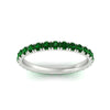 Load image into Gallery viewer, 1-carat-french-pave-eternity-emerald-wedding-band-in-white-gold-fdwb11697rogemgrangle5-nl-wg-gs.jpg