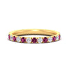 Load image into Gallery viewer, 1-carat-french-pave-eternity-pink-sapphire-wedding-ring-in-yellow-gold-fdwb11697rogsadrpisleep-nl-yg.jpg
