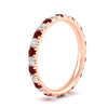 Load image into Gallery viewer, 1-carat-french-pave-eternity-ruby-wedding-ring-in-rose-gold-fdwb11697rogrudrangle2-nl-rg.jpg