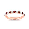 Load image into Gallery viewer, 1-carat-french-pave-eternity-ruby-wedding-ring-in-rose-gold-fdwb11697rogrudrangle5-nl-rg.jpg
