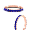 Load image into Gallery viewer, 1-carat-french-pave-eternity-sapphire-wedding-band-in-rose-gold-fdwb11697rogsablangle3-nl-rg-gs.jpg