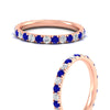 Load image into Gallery viewer, 1-carat-french-pave-eternity-sapphire-wedding-ring-in-rose-gold-fdwb11697rogsablangle3-nl-rg.jpg