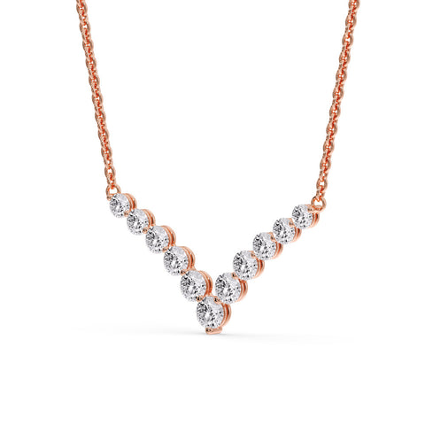 1-carat-graduated-diamond-v-shaped-necklace-in-rose-gold-FDNK8068ANGLE2-1.00-CT-NL-RG