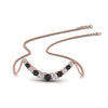 Load image into Gallery viewer, 1-carat-graduated-smile-necklace-with-black-diamond-in-FDPD9195GBLACK-NL-RG