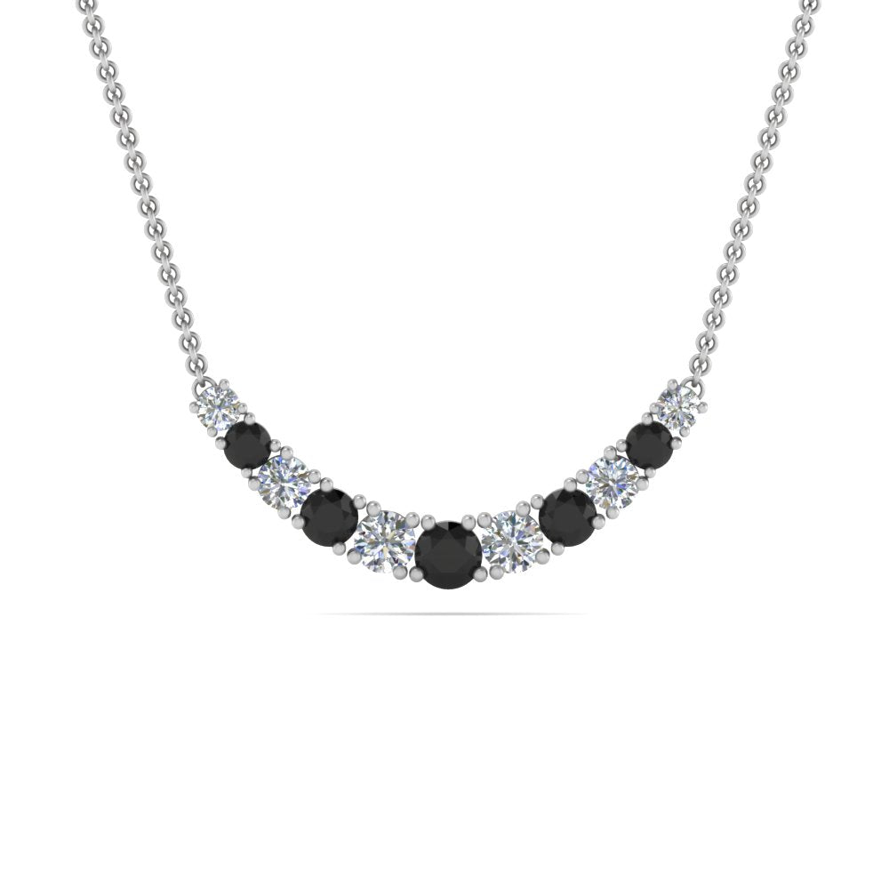 1-carat-graduated-smile-necklace-with-black-diamond-in-FDPD9195GBLACK-NL-WG