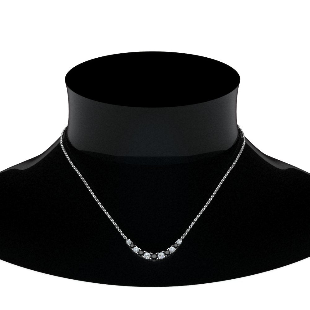 1-carat-graduated-smile-necklace-with-black-diamond-in-FDPD9195GBLACK-NL-WG