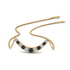 Load image into Gallery viewer, 1-carat-graduated-smile-necklace-with-black-diamond-in-FDPD9195GBLACK-NL-YG