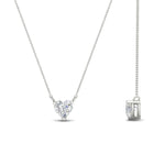 Load image into Gallery viewer, Classic Heart Solitaire Pendant
