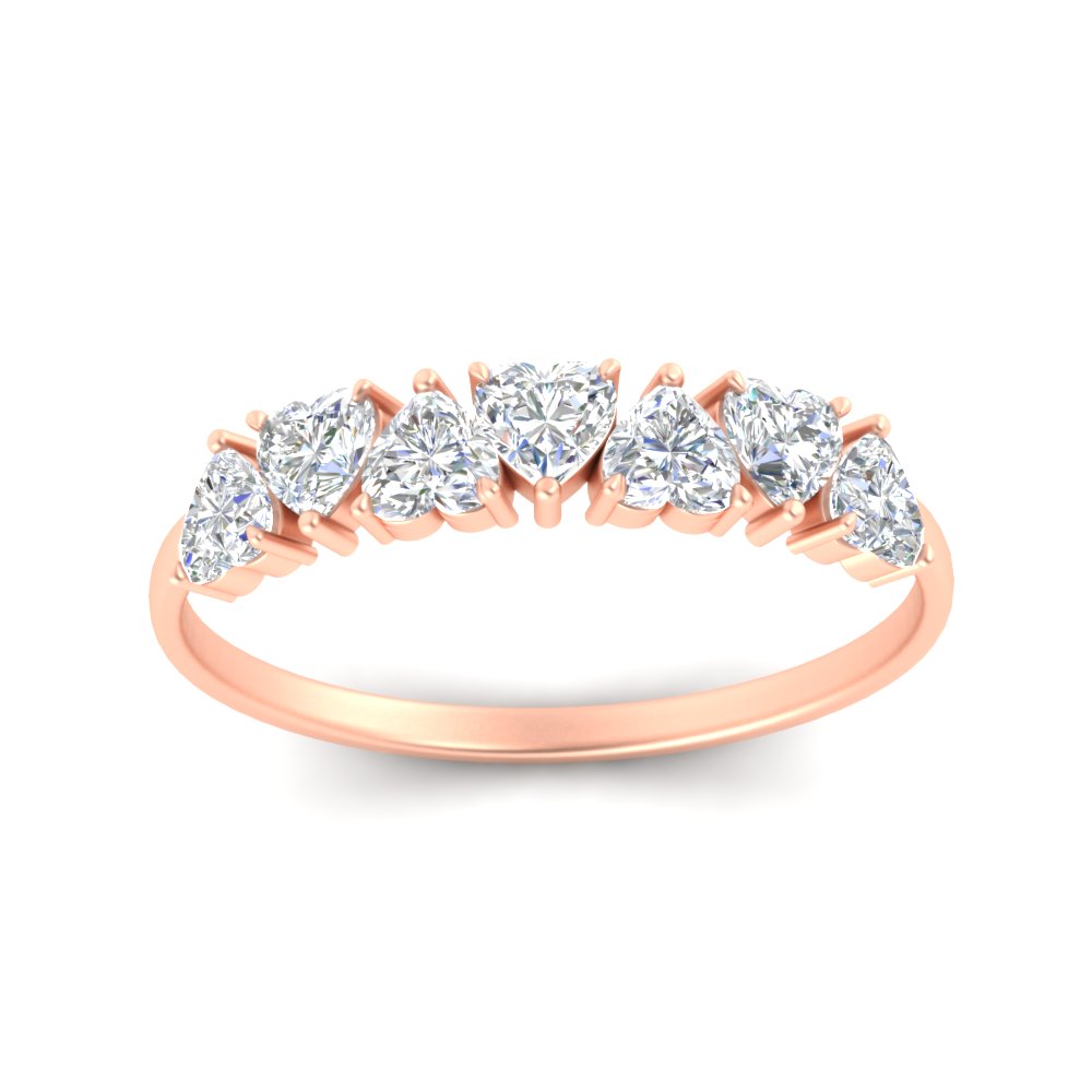 1-carat-heart-shape-diamond-wedding-band-in-rose-gold-FD9600HTBANGLE5-1.00_20CT-NL-RG
