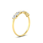 Load image into Gallery viewer, 1-carat-heart-shape-diamond-wedding-band-in-yellow-gold-FD9600HTBANGLE2-1.00_20CT-NL-YG
