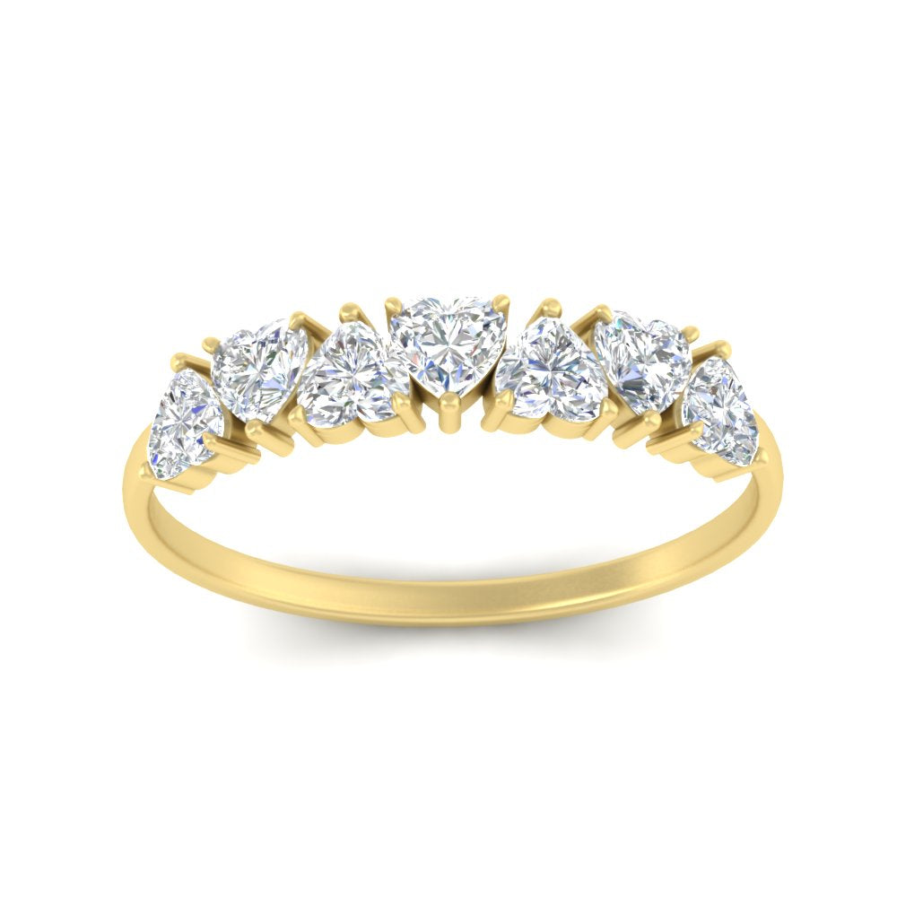 1-carat-heart-shape-diamond-wedding-band-in-yellow-gold-FD9600HTBANGLE5-1.00_20CT-NL-YG