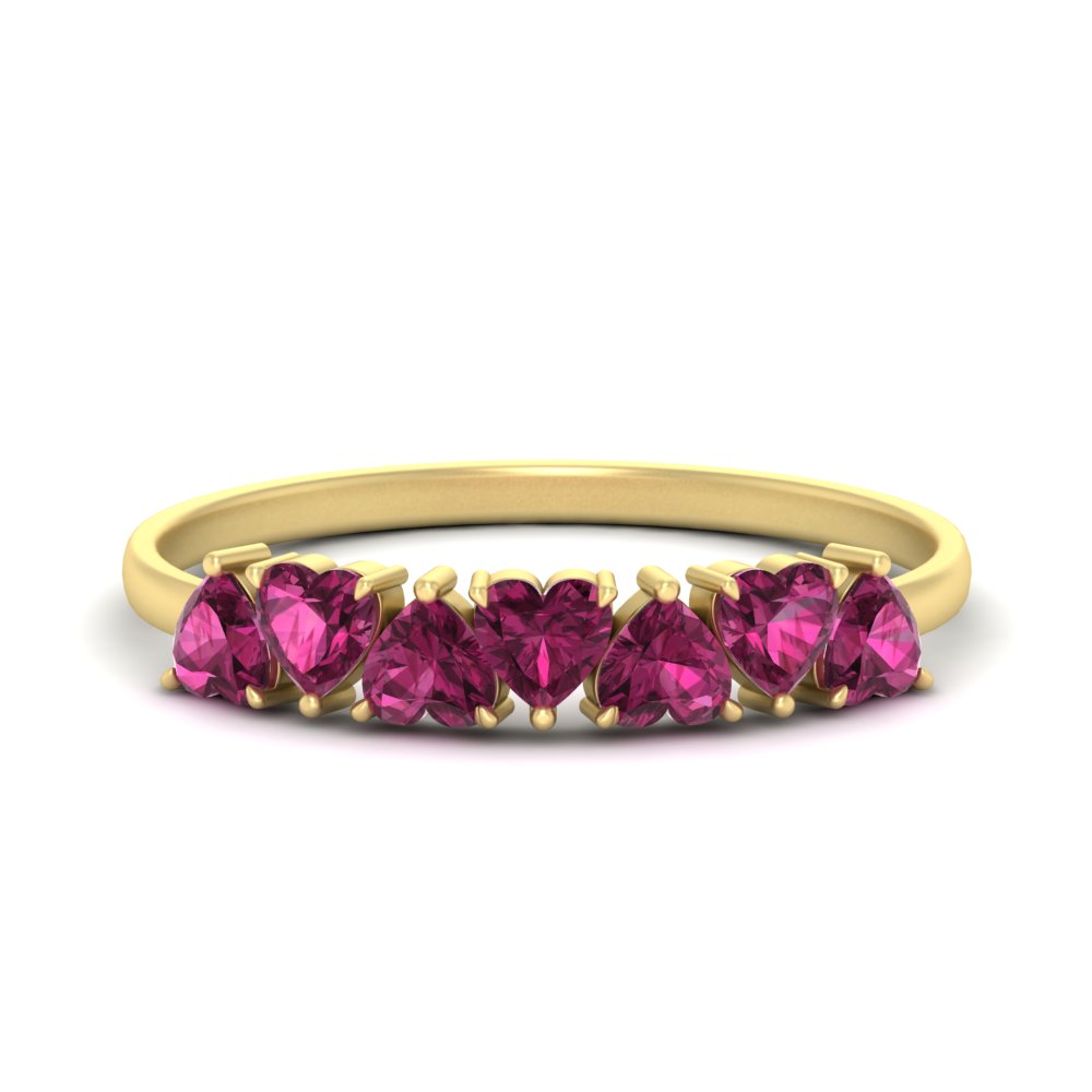 1-carat-heart-shape-pink-sapphire-wedding-band-in-yellow-gold-FD9600HTBGSADRPI-1.00_20CT-NL-YG