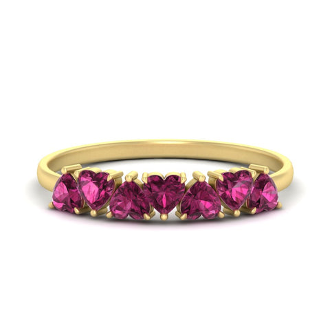 1-carat-heart-shape-pink-sapphire-wedding-band-in-yellow-gold-FD9600HTBGSADRPI-1.00_20CT-NL-YG