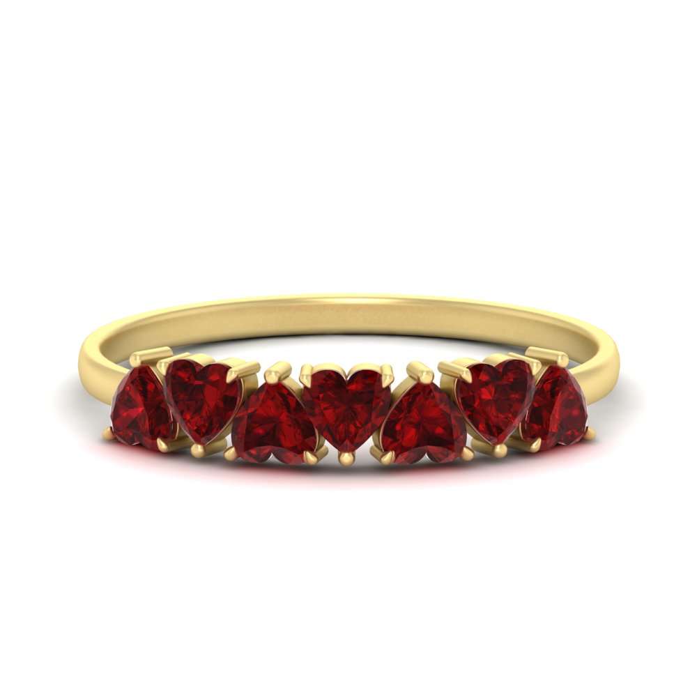 1-carat-heart-shape-ruby-wedding-band-in-yellow-gold-FD9600HTBGRUDR-1.00_20CT-NL-YG