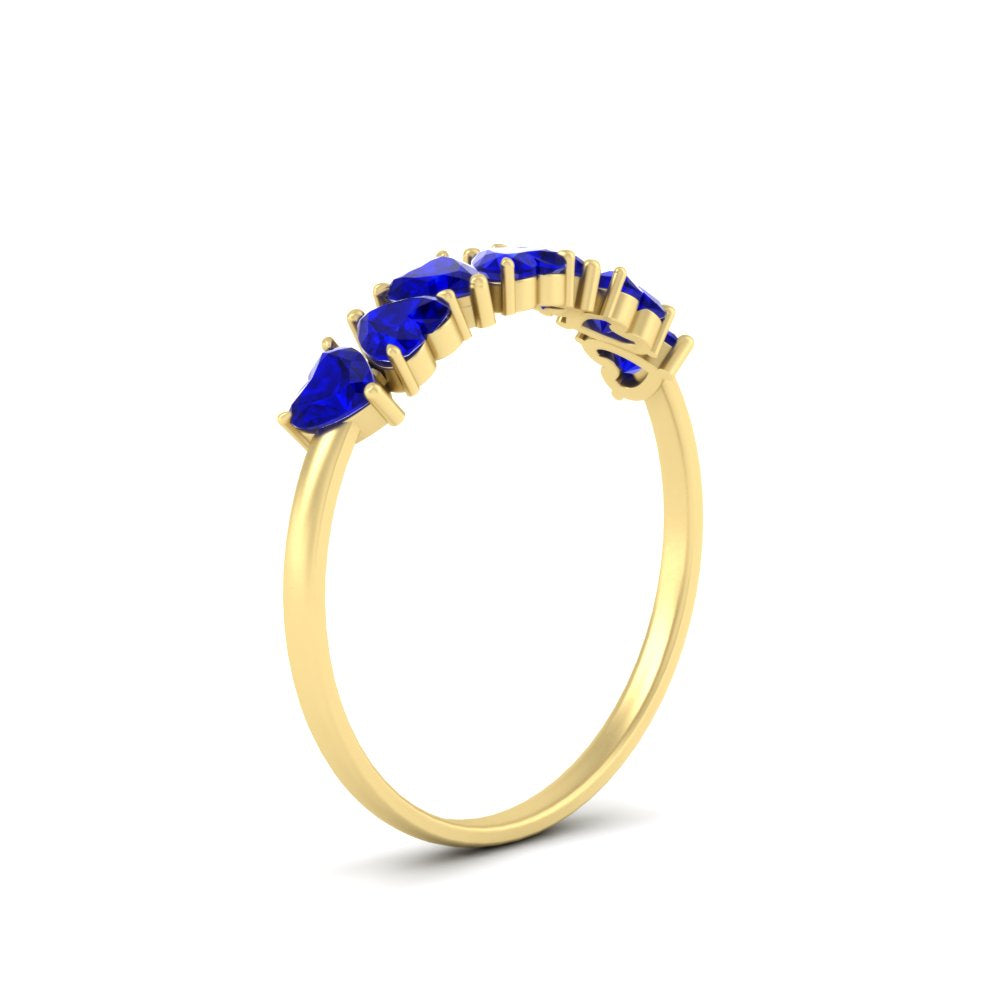 1-carat-heart-shape-sapphire-wedding-band-in-yellow-gold-FD9600HTBGSABLANGLE2-1.00_20CT-NL-YG