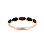 Load image into Gallery viewer, 1-carat-horizontal-marquise-black-onyx-anniversary-band-in-rose-gold-FD9346MQBGBLACKANGLE3-1.00CT-NL-RG
