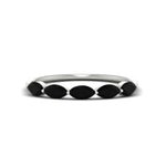 Load image into Gallery viewer, 1-carat-horizontal-marquise-black-onyx-anniversary-band-in-white-gold-FD9346MQBGBLACKANGLE3-1.00CT-NL-WG
