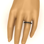 Load image into Gallery viewer, 1-carat-horizontal-marquise-black-onyx-anniversary-band-in-white-gold-FD9346MQBGBLACKANGLE3-1.00CT-NL-WG
