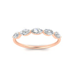 Load image into Gallery viewer, 1-carat-horizontal-marquise-diamond-anniversary-band-in-rose-gold-FD9346MQBANGLE3-1.00CT-NL-RG
