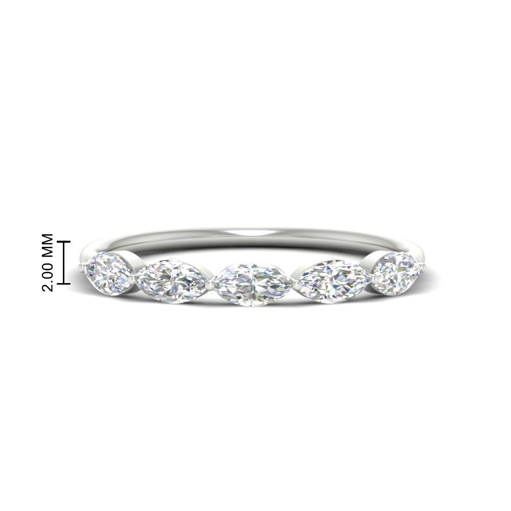 1-carat-horizontal-marquise-diamond-anniversary-band-in-white-gold-FD9346MQBANGLE3-1.00CT-NL-WG