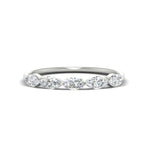Load image into Gallery viewer, 1-carat-horizontal-marquise-diamond-anniversary-band-in-white-gold-FD9346MQBANGLE3-1.00CT-NL-WG
