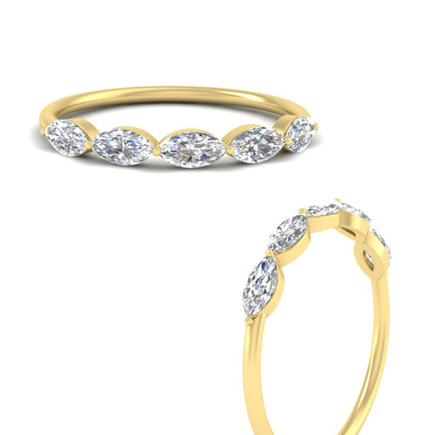1-carat-horizontal-marquise-diamond-anniversary-band-in-yellow-gold-FD9346MQBANGLE3-1.00CT-NL-YG