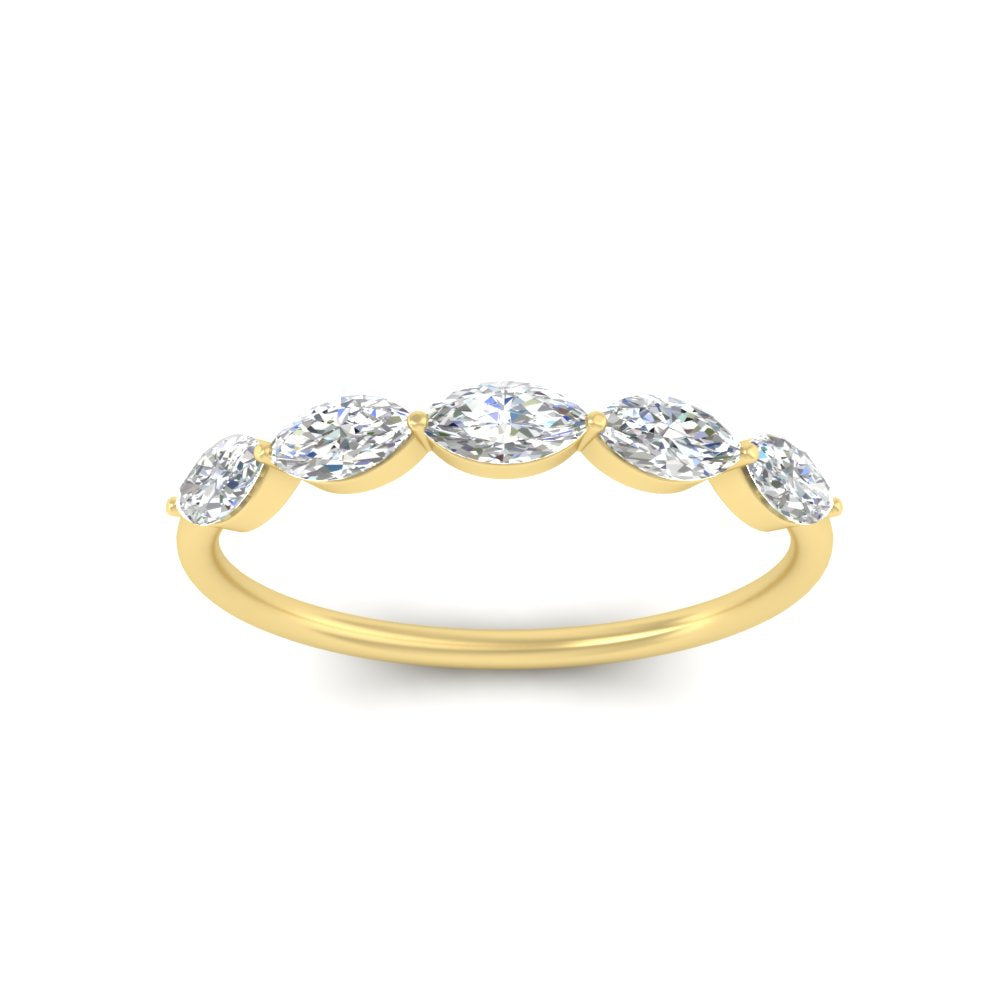 1-carat-horizontal-marquise-diamond-anniversary-band-in-yellow-gold-FD9346MQBANGLE3-1.00CT-NL-YG