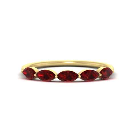 1-carat-horizontal-marquise-ruby-anniversary-band-in-yellow-gold-FD9346MQBGRUDRANGLE3-1.00CT-NL-YG