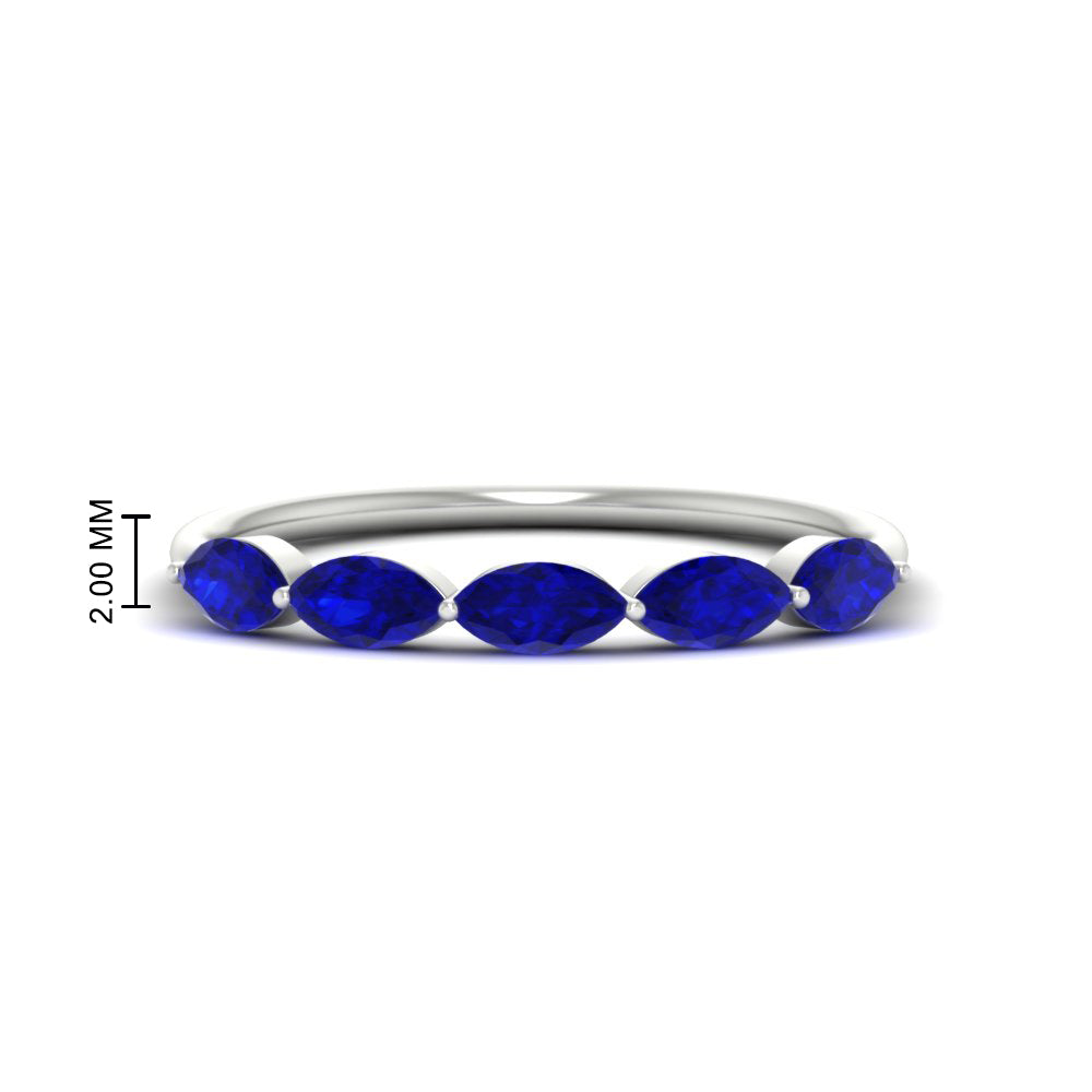 1-carat-horizontal-marquise-sapphire-anniversary-band-in-white-gold-FD9346MQBGSABLANGLE3-1.00CT-NL-WG