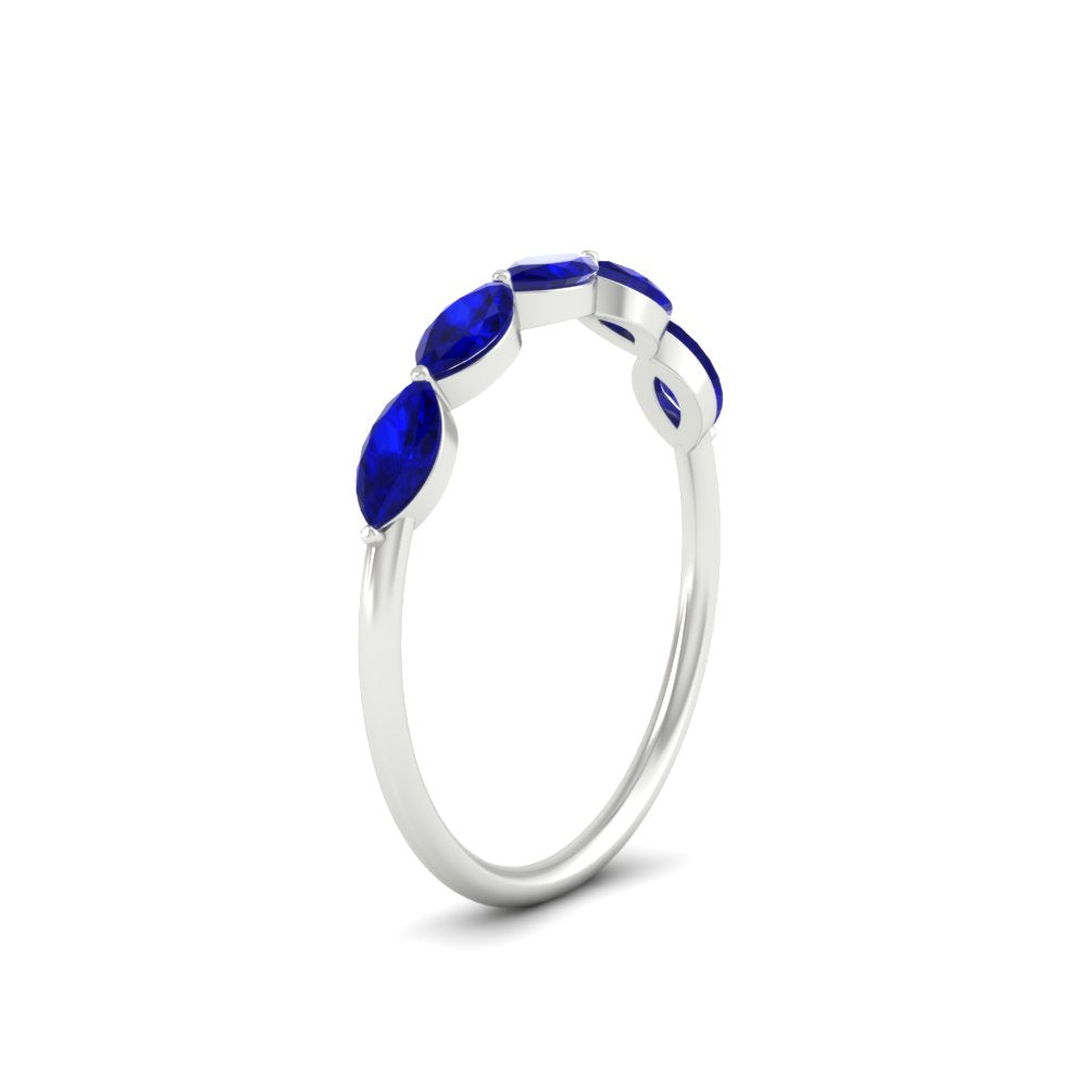 1-carat-horizontal-marquise-sapphire-anniversary-band-in-white-gold-FD9346MQBGSABLANGLE3-1.00CT-NL-WG