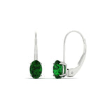 Load image into Gallery viewer, 1-carat-lever-back-oval-emerald-earrings-in-white-gold-FDEAR9225OVGEMGR-1.00CT-NL-WG
