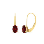 Load image into Gallery viewer, 1-carat-lever-back-oval-ruby-earrings-in-yellow-gold-FDEAR9225OVGRUDR-1.00CT-NL-YG
