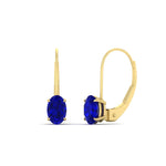 Load image into Gallery viewer, 1-carat-lever-back-oval-sapphire-earrings-in-yellow-gold-FDEAR9225OVGSABL-1.00CT-NL-YG
