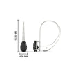 Load image into Gallery viewer, 1-carat-lever-back-pear-shape-black-diamond-earrings-in-white-gold-FDEAR9225PEGBLACK-1.00CT-NL-WG