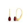 Load image into Gallery viewer, 1-carat-lever-back-pear-shape-ruby-earrings-in-yellow-gold-FDEAR9225PEGRUDR-1.00CT-NL-YG