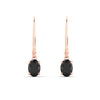 Load image into Gallery viewer, 1-carat-leverback-oval-drop-dangle-black-diamond-earrings-in-rose-gold-fdear11236ovgblackangle2-1.00ct-nl-rg.jpg?v=1765455493