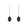 Load image into Gallery viewer, 1-carat-leverback-oval-drop-dangle-black-diamond-earrings-in-white-gold-fdear11236ovgblackangle2-1.00ct-nl-wg.jpg?v=1765455492