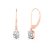 Load image into Gallery viewer, 1-carat-leverback-oval-drop-dangle-diamond-earrings-in-rose-gold-fdear11236ovangle1-1.00ct-nl-rg.jpg?v=1765455492