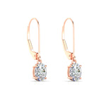 Load image into Gallery viewer, 1-carat-leverback-oval-drop-dangle-diamond-earrings-in-rose-gold-fdear11236ovangle3-1.00ct-nl-rg.jpg?v=1765455492