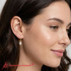 Load image into Gallery viewer, 1-carat-leverback-oval-drop-dangle-diamond-earrings-in-yellow-gold-fdear11236ov-model-1