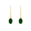 Load image into Gallery viewer, 1-carat-leverback-oval-drop-dangle-emerald-earrings-in-yellow-gold-fdear11236ovgemgrangle2-1.00ct-nl-yg.jpg?v=1765455492
