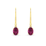 Load image into Gallery viewer, 1-carat-leverback-oval-drop-dangle-pink-sapphire-earrings-in-yellow-gold-fdear11236ovgsadrpiangle2-1.00ct-nl-yg.jpg?v=1765455492